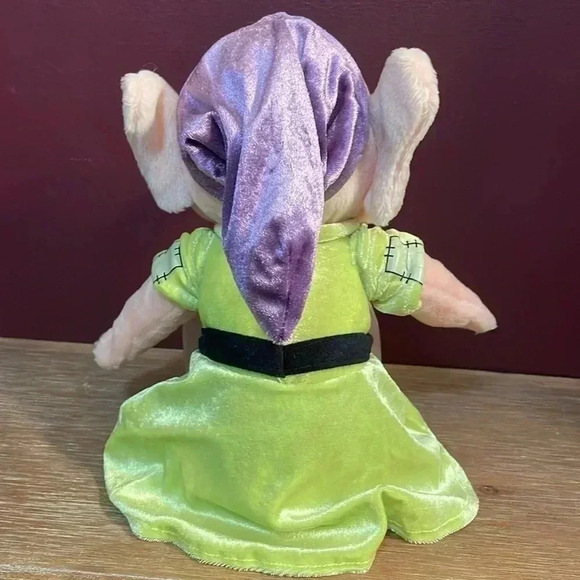 Dopey Disney Store Exclusive Plush Bean Bag Bottom Collectible 12 Inch - Picture 4 of 10